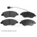 Brake Pad Set, disc brake ADL144203 Blue Print, Thumbnail 2