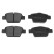 Brake Pad Set, disc brake ADL144204 Blue Print
