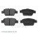 Brake Pad Set, disc brake ADL144204 Blue Print, Thumbnail 2
