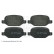 Brake Pad Set, disc brake ADL144205 Blue Print, Thumbnail 2