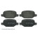 Brake Pad Set, disc brake ADL144205 Blue Print, Thumbnail 2