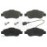 Brake Pad Set, disc brake ADL144207 Blue Print, Thumbnail 2