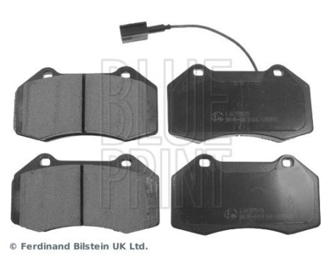 Brake Pad Set, disc brake ADL144208 Blue Print, Image 2