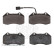 Brake Pad Set, disc brake ADL144208 Blue Print, Thumbnail 2