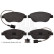 Brake Pad Set, disc brake ADL144213 Blue Print, Thumbnail 2
