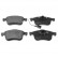 Brake Pad Set, disc brake ADL144215 Blue Print