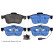 Brake Pad Set, disc brake ADL144215 Blue Print, Thumbnail 2