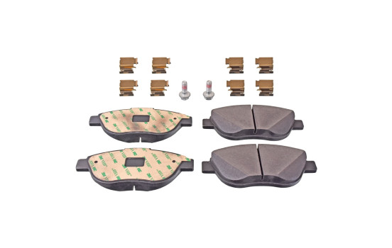 Brake Pad Set, disc brake ADL144217 Blue Print