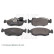 Brake Pad Set, disc brake ADL144218 Blue Print, Thumbnail 3