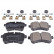 Brake Pad Set, disc brake ADL144220 Blue Print