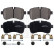 Brake Pad Set, disc brake ADL144220 Blue Print, Thumbnail 2