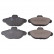 Brake Pad Set, disc brake ADL144221 Blue Print