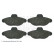 Brake Pad Set, disc brake ADL144221 Blue Print, Thumbnail 2