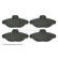 Brake Pad Set, disc brake ADL144221 Blue Print, Thumbnail 2