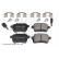 Brake Pad Set, disc brake ADL144224 Blue Print, Thumbnail 3