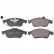 Brake Pad Set, disc brake ADL144225 Blue Print