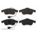 Brake Pad Set, disc brake ADL144225 Blue Print, Thumbnail 2