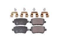 Brake Pad Set, disc brake ADL144228 Blue Print