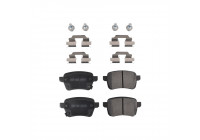 Brake Pad Set, disc brake ADL144232 Blue Print