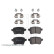 Brake Pad Set, disc brake ADL144232 Blue Print, Thumbnail 3