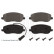 Brake Pad Set, disc brake ADL144233 Blue Print, Thumbnail 2