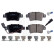 Brake Pad Set, disc brake ADL144237 Blue Print, Thumbnail 2