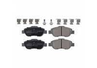 Brake Pad Set, disc brake ADL144240 Blue Print