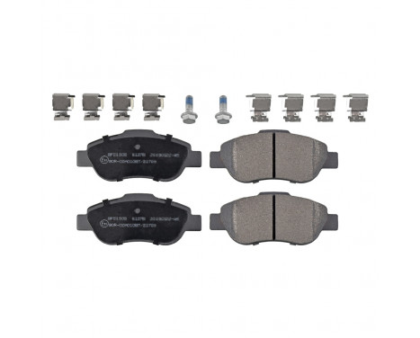 Brake Pad Set, disc brake ADL144240 Blue Print