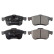 Brake Pad Set, disc brake ADL144244 Blue Print