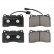Brake Pad Set, disc brake ADL144246 Blue Print