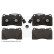 Brake Pad Set, disc brake ADL144246 Blue Print, Thumbnail 2