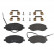 Brake Pad Set, disc brake ADL144247 Blue Print