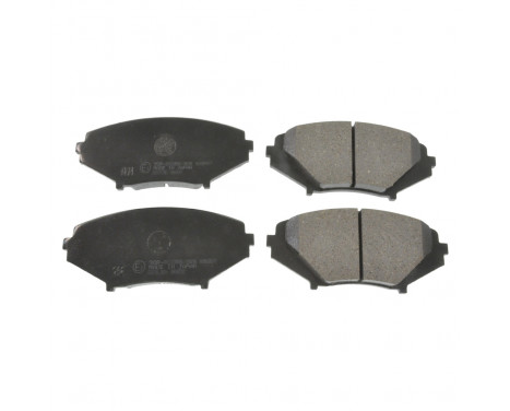 Brake Pad Set, disc brake ADM542101 Blue Print