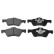 Brake Pad Set, disc brake ADM542102 Blue Print