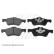 Brake Pad Set, disc brake ADM542102 Blue Print, Thumbnail 2