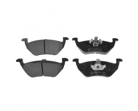 Brake Pad Set, disc brake ADM542103 Blue Print