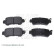 Brake Pad Set, disc brake ADM542105 Blue Print, Thumbnail 2