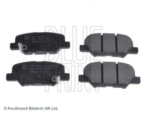 Brake Pad Set, disc brake ADM542107 Blue Print, Image 2
