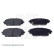 Brake Pad Set, disc brake ADM542108 Blue Print, Thumbnail 2