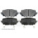 Brake Pad Set, disc brake ADM542110 Blue Print, Thumbnail 2