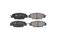 Brake Pad Set, disc brake ADM542114 Blue Print