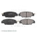 Brake Pad Set, disc brake ADM542114 Blue Print, Thumbnail 3