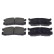 Brake Pad Set, disc brake ADM54223 Blue Print