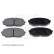 Brake Pad Set, disc brake ADM54228 Blue Print, Thumbnail 2