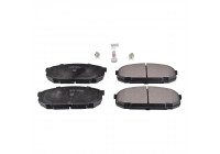 Brake Pad Set, disc brake ADM54233 Blue Print