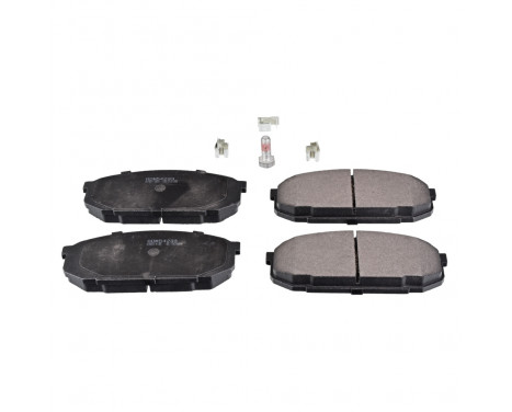 Brake Pad Set, disc brake ADM54233 Blue Print