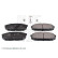 Brake Pad Set, disc brake ADM54233 Blue Print, Thumbnail 2