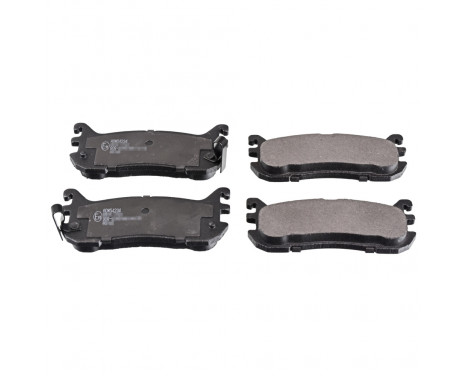 Brake Pad Set, disc brake ADM54234 Blue Print