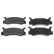 Brake Pad Set, disc brake ADM54247 Blue Print