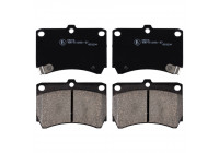 Brake Pad Set, disc brake ADM54249 Blue Print